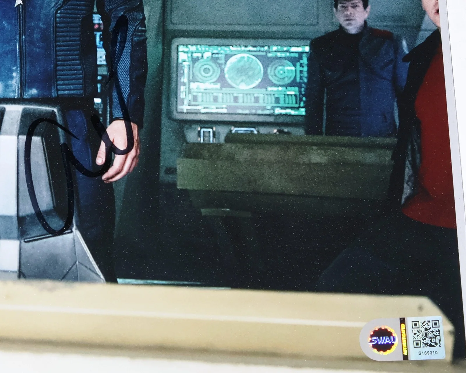 Chris Pine — CHRIS PINE Signed STAR TREK 11X14 PHOTO + SWAU COA Captain Kirk Autograph, изображение 2