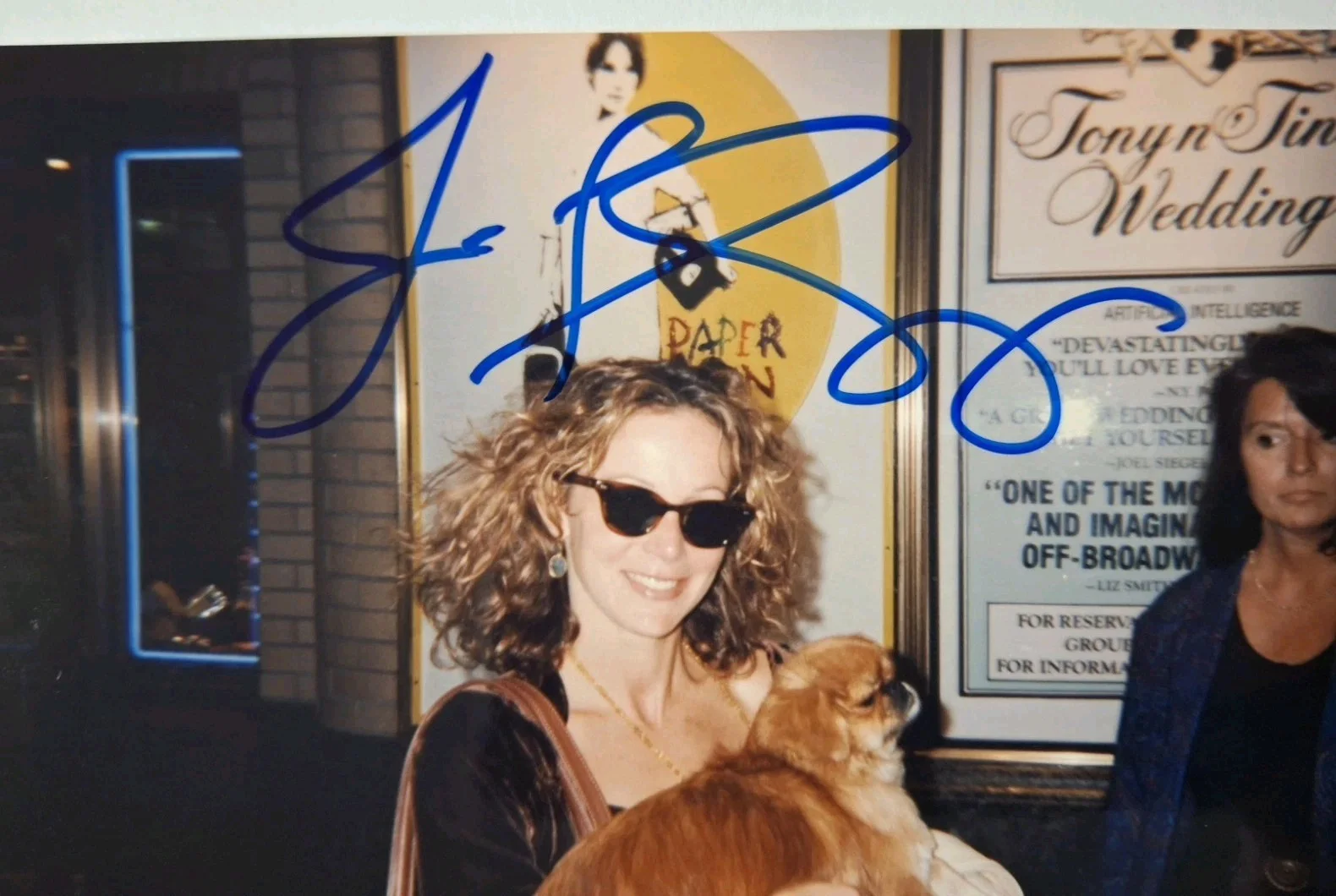 Jennifer Grey — JENNIFER GREY - " BABY " - DIRTY DANCING MOVIE - SIGNED 4x6 RARE CANDID W/PROOF, изображение 4