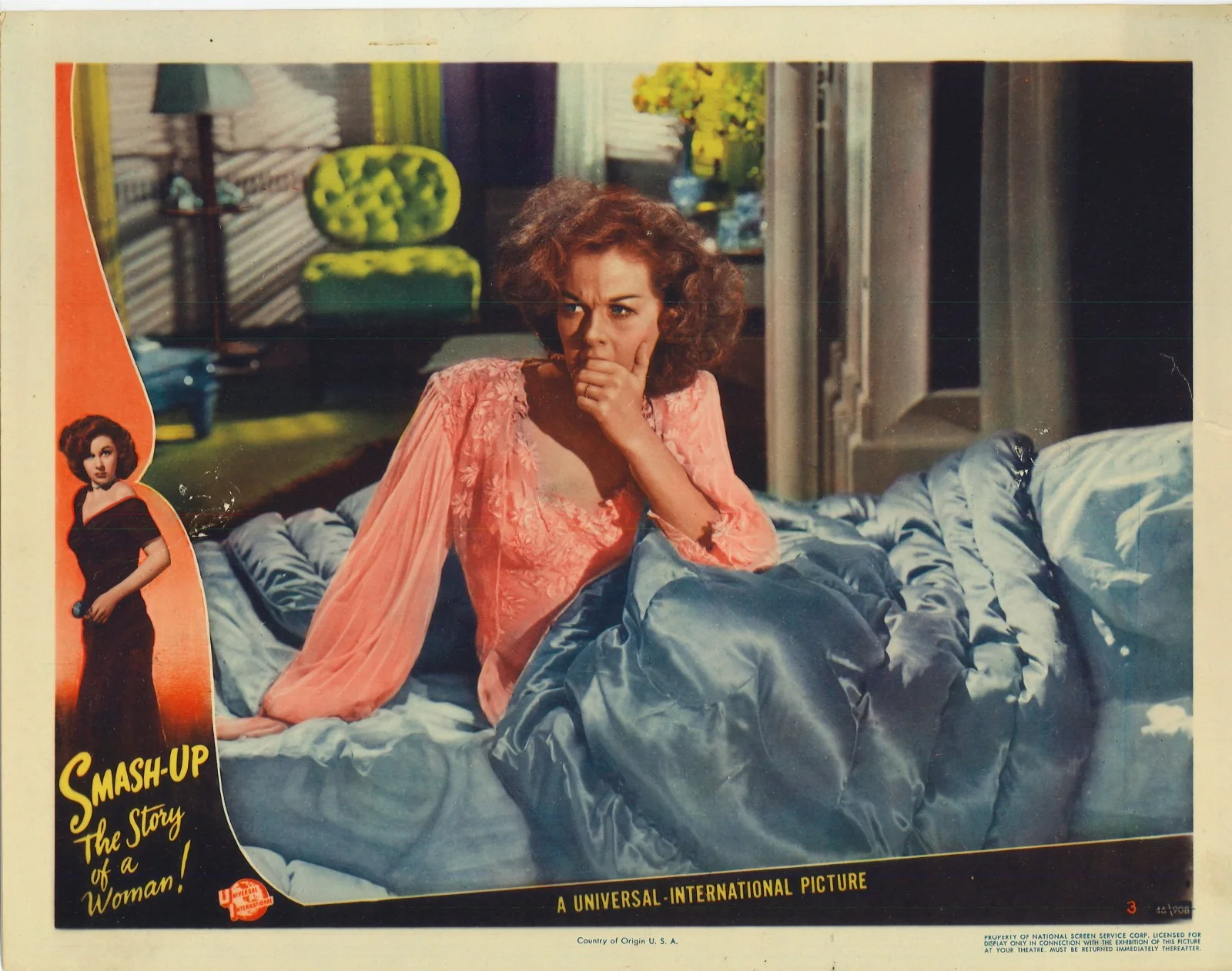 Smash Up 2x ORIGINAL US Lobby Cards Susan Hayward 1947, изображение 2