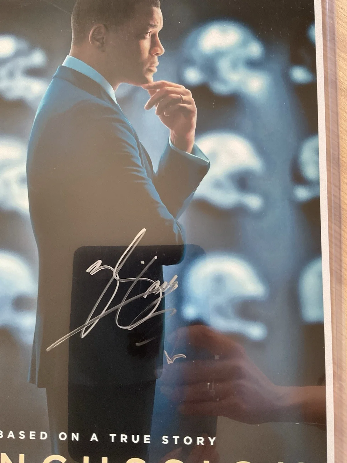 Concussion Autographed Poster with Certificate of Authenticity 11x17, image 2