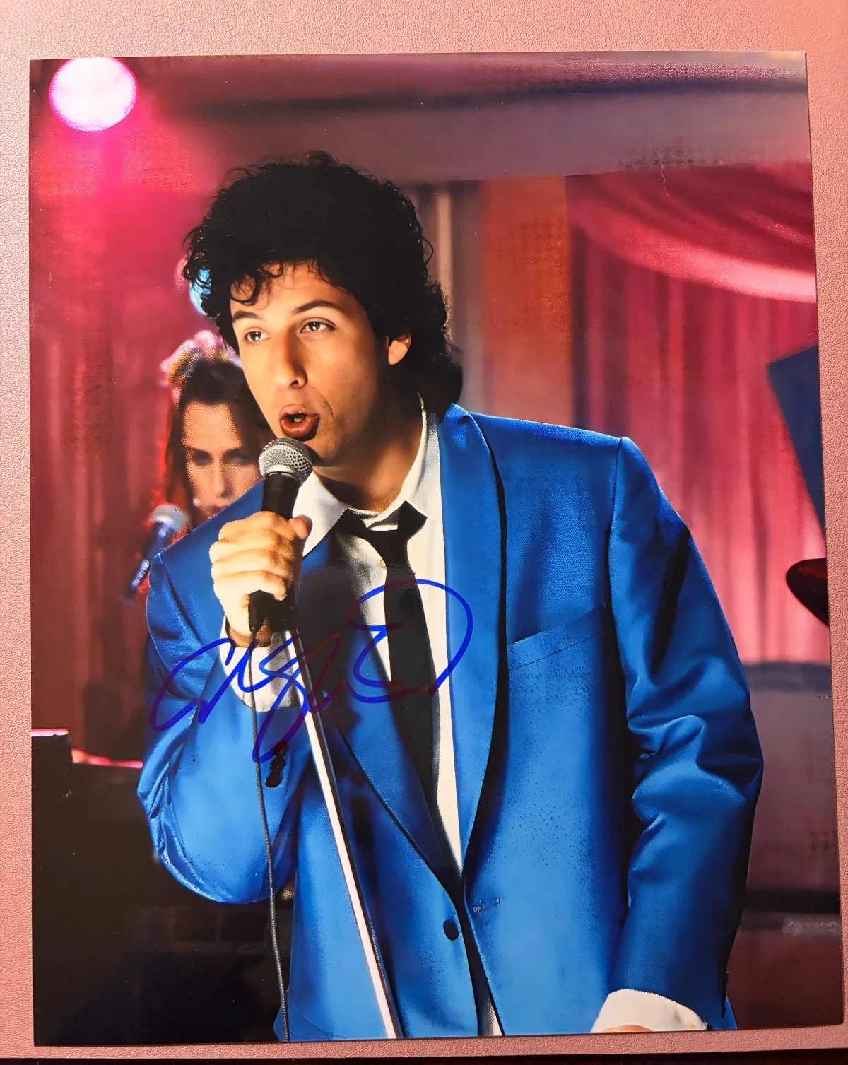 Adam Sandler — Adam Sandler Signed 1989 *The Wedding Singer* • 8 x 10 • Piece of the Past COA, изображение 3