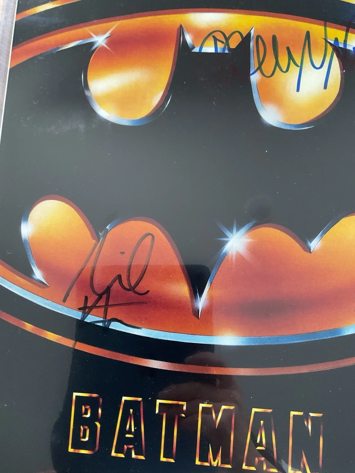 Batman Autographed Poster with Certificate of Authenticity, image 4