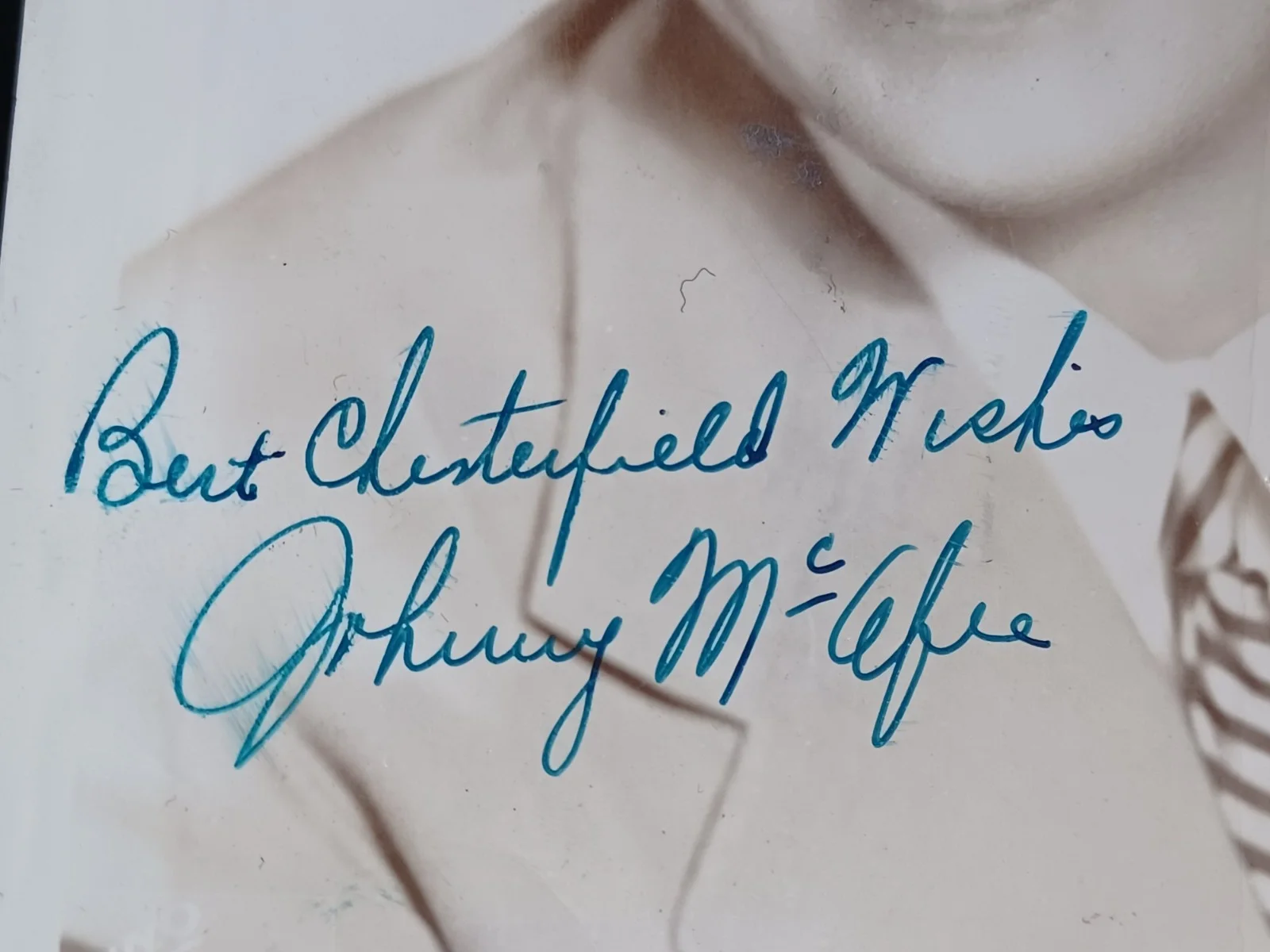 Johnny McAfee Signed 5x7 Photo - Big Band - Chesterfield, изображение 2