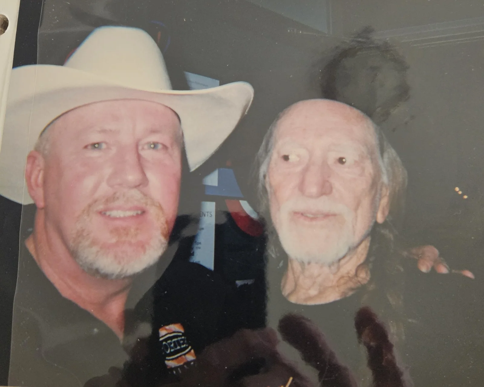 WILLIE NELSON SIGNED COWBOY HAT WITH RAY BENSON W.C.CLARK AND OTHERSS 7 1/4, image 4
