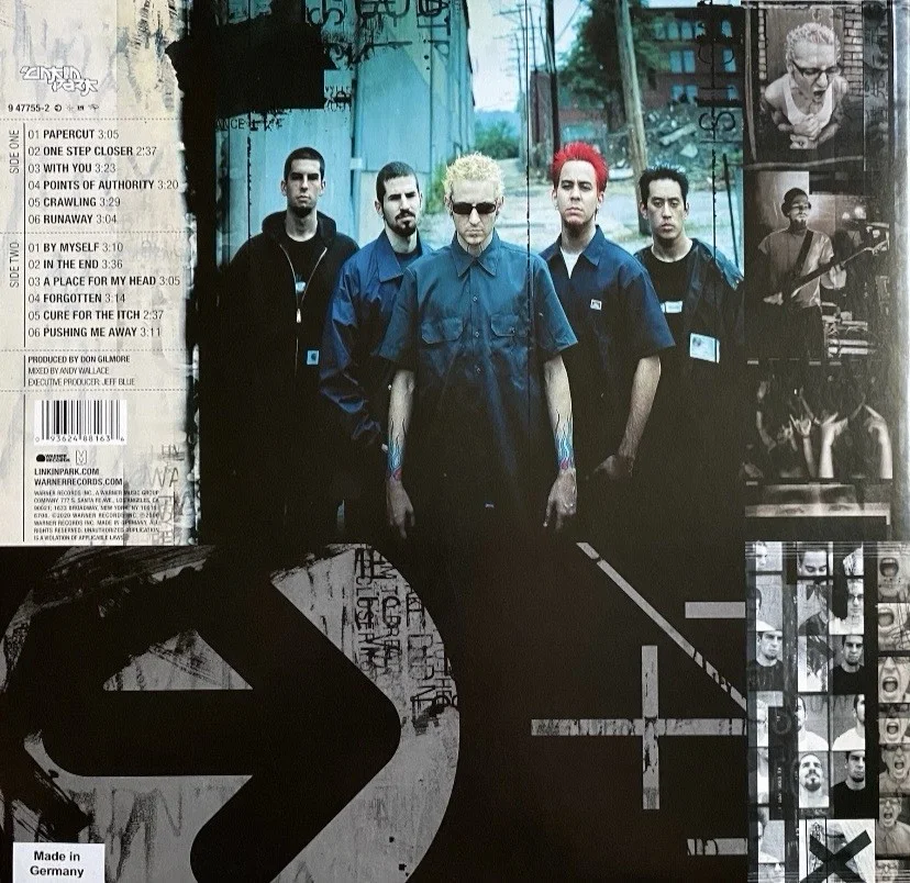 MIKE SHINODA AUTOGRAPHED SIGNED LINKIN PARK HYBRID THEORY VINYL, image 2