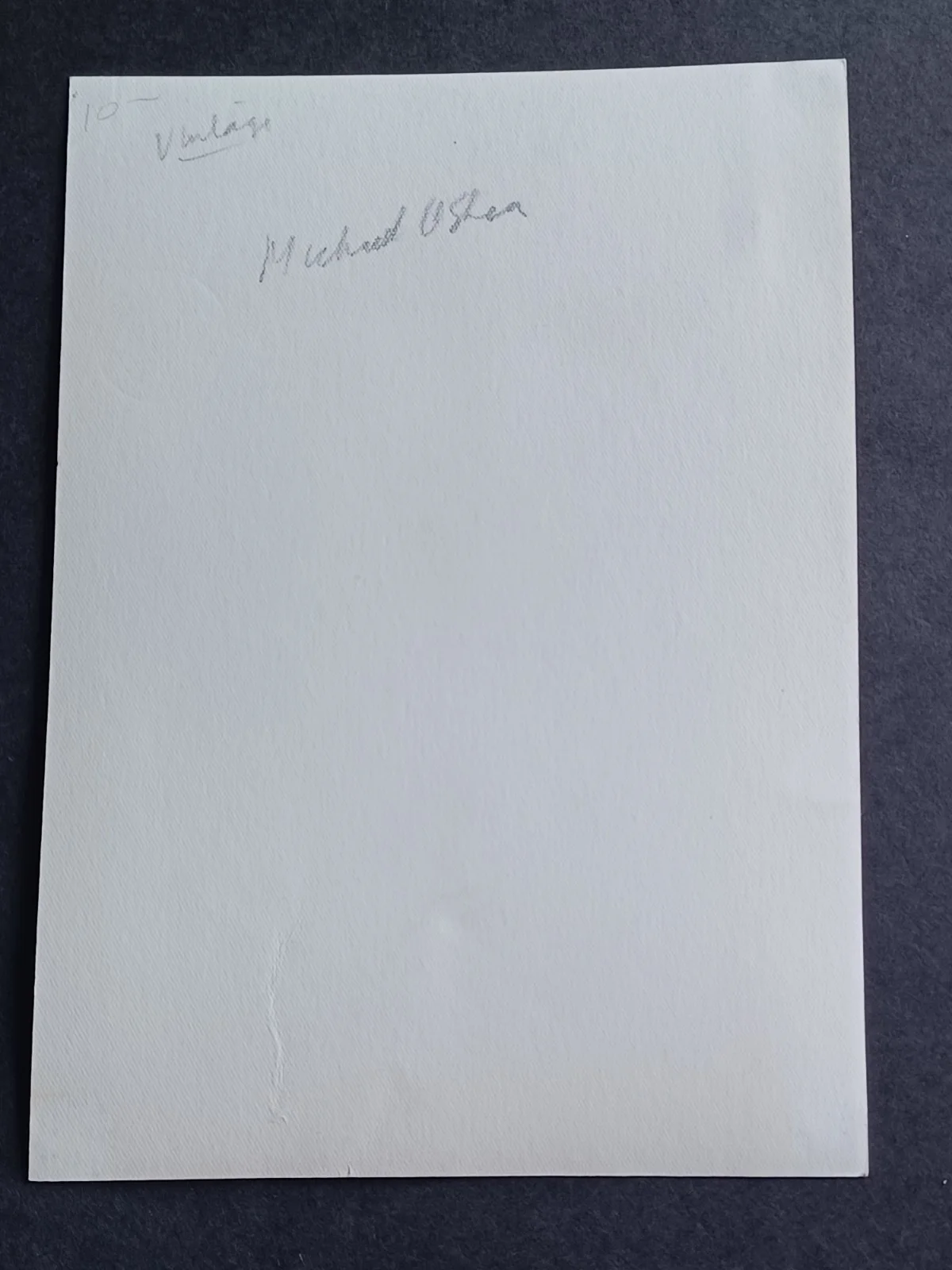 Michael O'Shea (d. 1973) Signed 5x7 Photo - Actor, Comedian, Musician, image 3