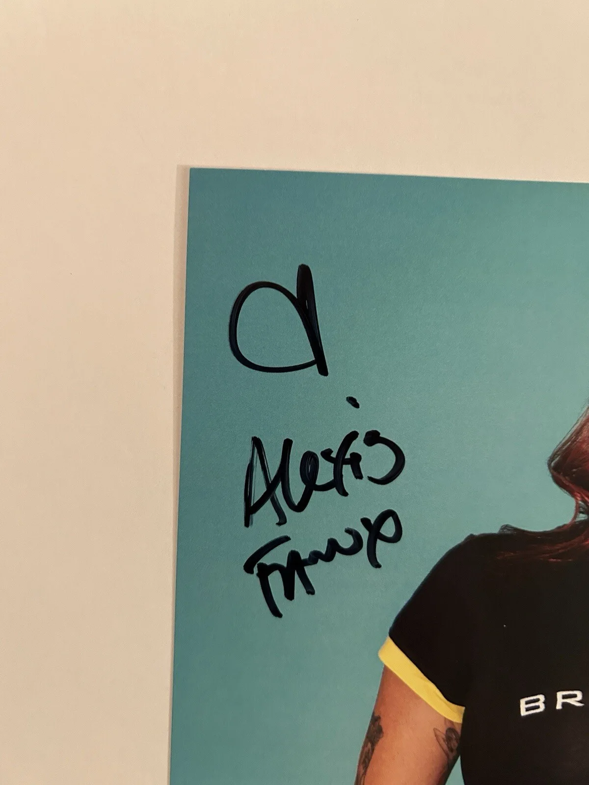 Alexis Fawx — Adult Star Alexis Fawx Signed 8x10 Brazzers Photo, изображение 2