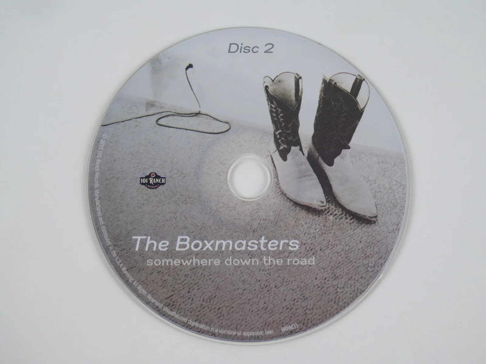 Billy Bob Thornton Boxmasters JD Andrew Signed Framed Display Matted CD W/Cover, image 4