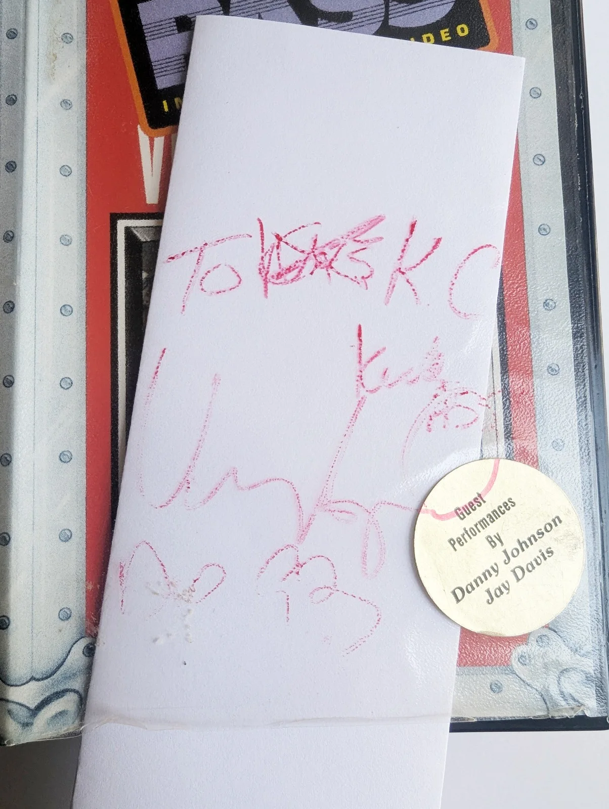VINNY APPICE Hard Rock Drum Techniques vhs 1993 SIGNED Black Sabbath DIO, image 3