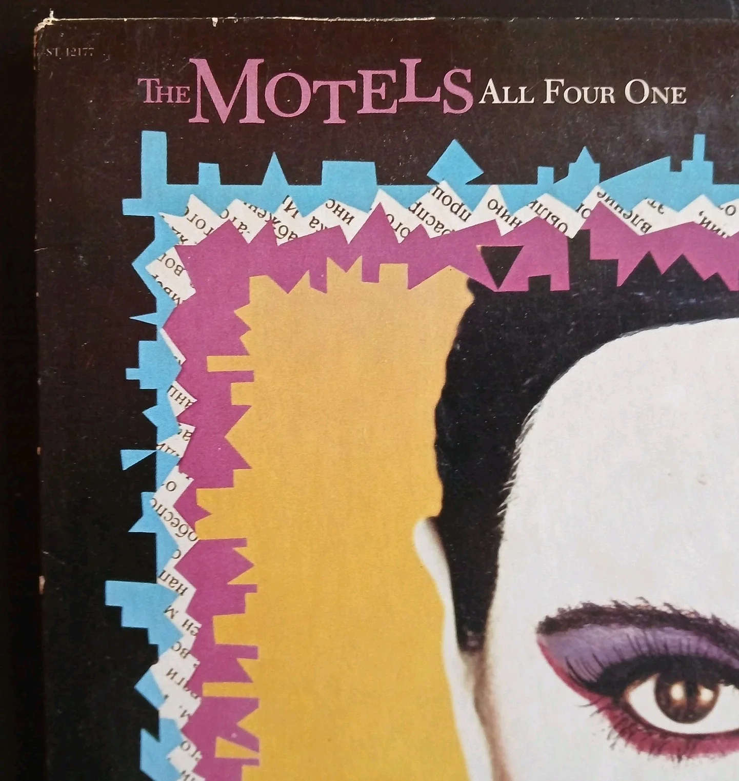 martha davis marty jourard signed the motels lp record album all four one, image 4