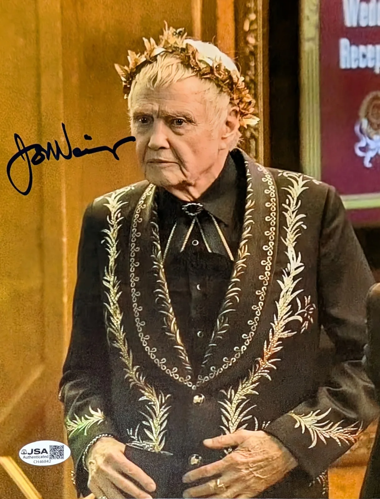 Jon Voight — Jon Voight Signed 8x10 Photo Autographed JSA COA Actor Megalopolis