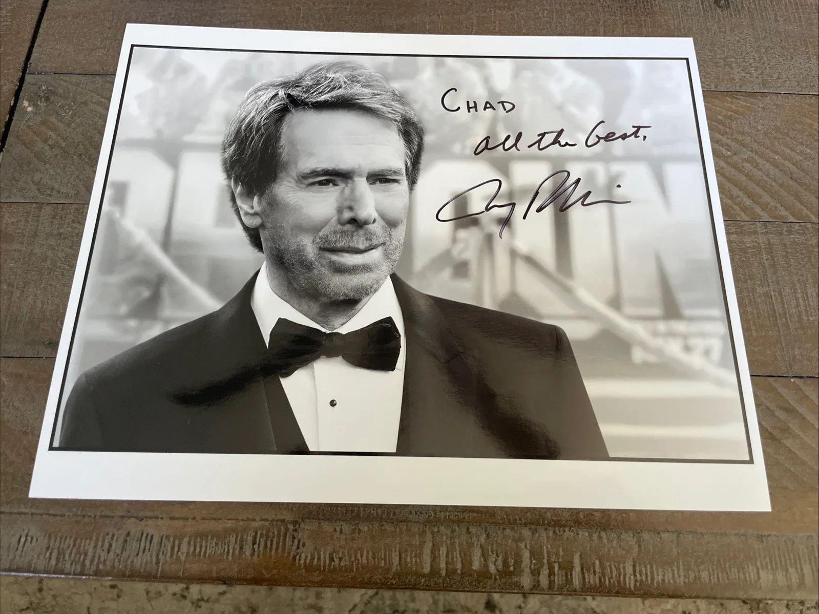 Jerry Bruckheimer — Jerry Bruckheimer Signed Autographed Glossy 8x10 Photo-No COA