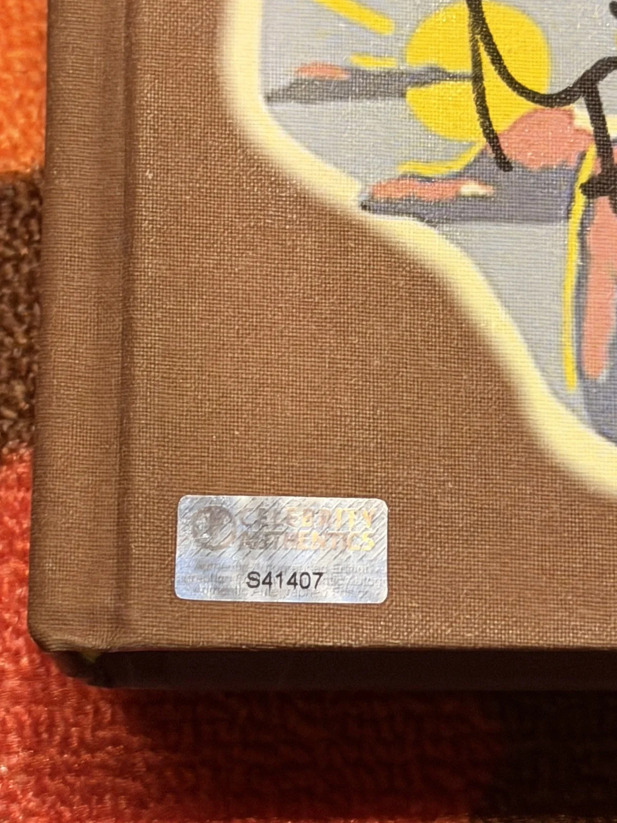 Michael Keaton — Handbook for the Recently Deceased Signed by Keaton, Davis, Baldwin, image 2