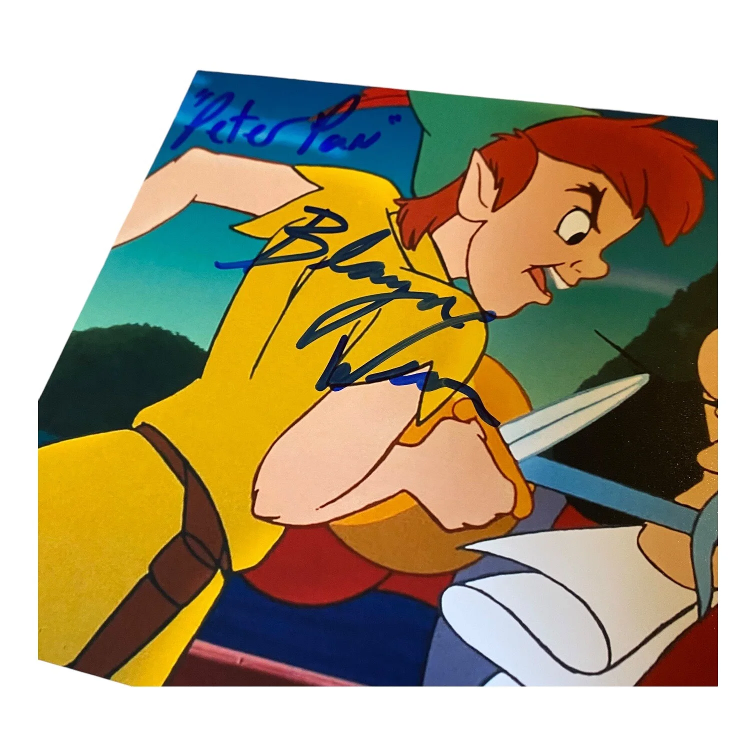 Blayne Weaver — Blayne Weaver Signed 8x10 Photo Autographed Disney Peter Pan Voice w/ JSA Cert, изображение 2