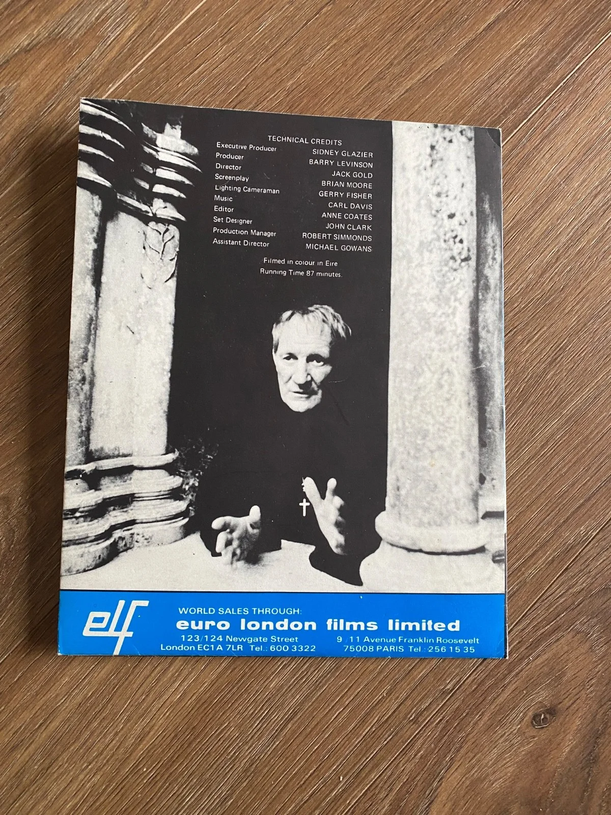 EYE OF THE STORM/CATHOLICS * THEATRICAL PROMOTIONAL FLYER * TREVOR HOWARD, изображение 2