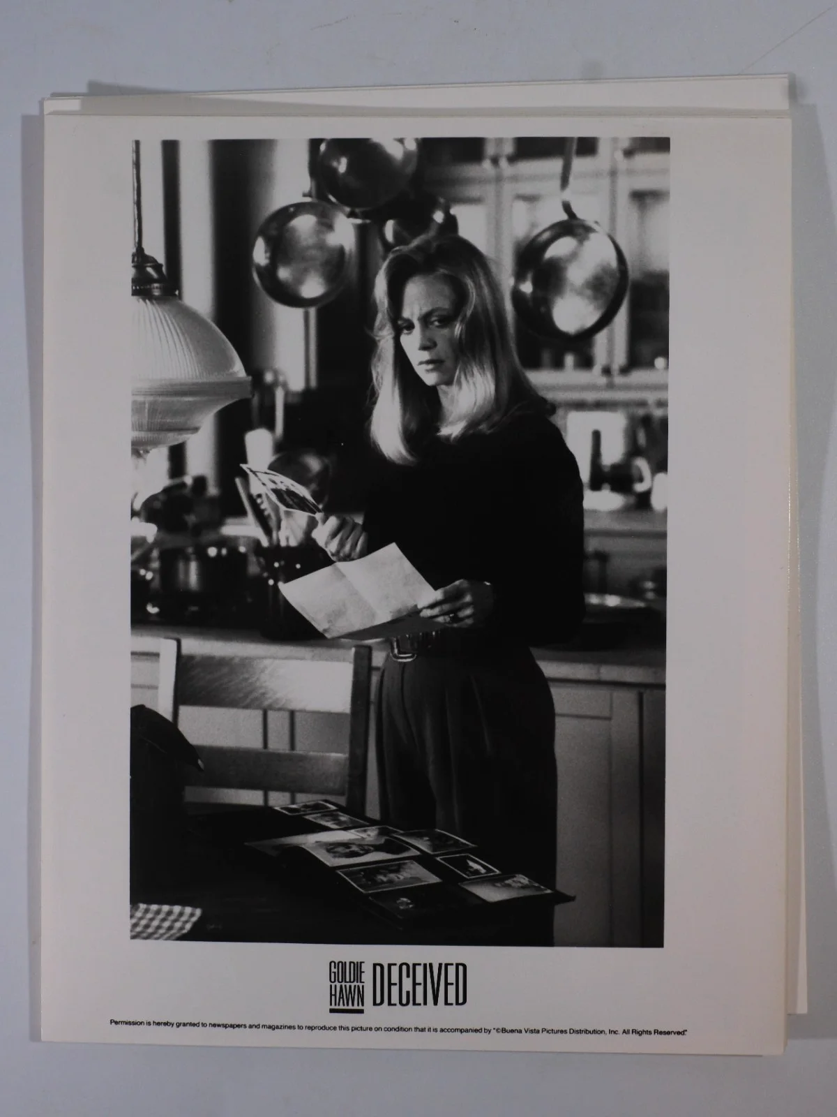 Vintage Deceived Lobby Cards x6 John Heard & Goldie Hawn, изображение 2