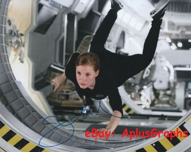 Jessica Chastain — JESSICA CHASTAIN... The Martian 's Melissa Lewis - SIGNED