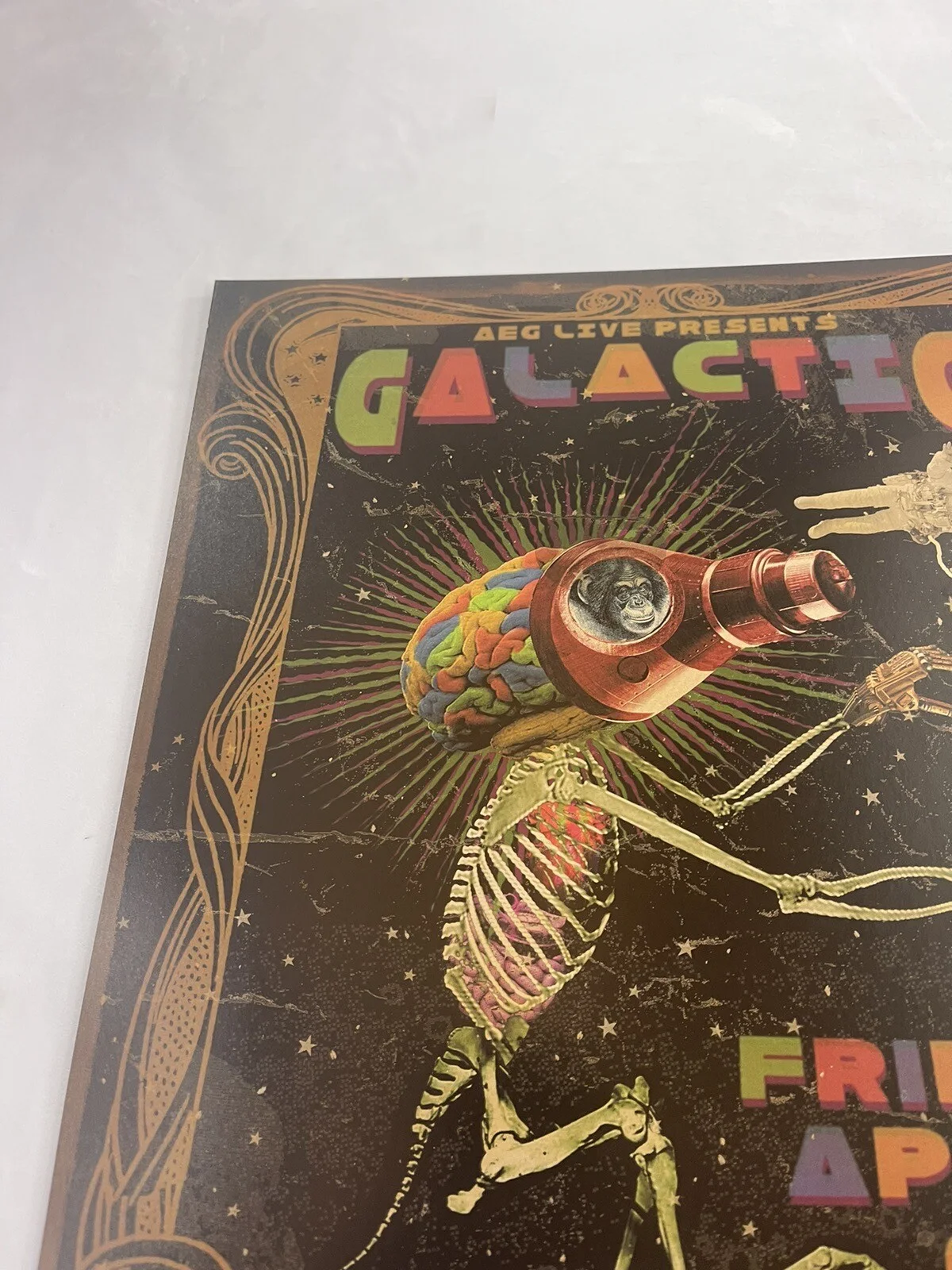 Galactic Concert Band Poster 12.5x16.5” - 2007 - Original by Darren Grealish, изображение 3