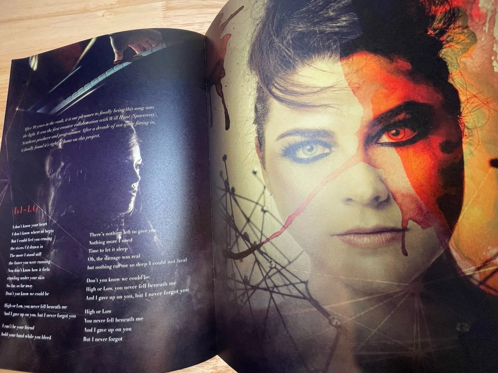 Evanescence Synthesis Live Signed Program 2017 with 3 Coasters, image 3