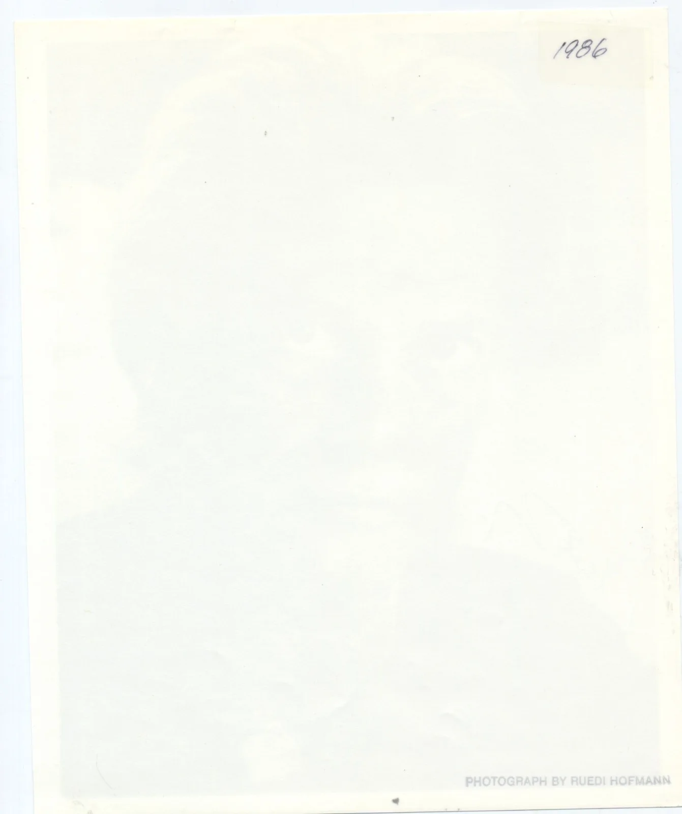 Richard Avedon — Richard Avedon Photographer Autograph Signed Photo 8x10 1986, изображение 2