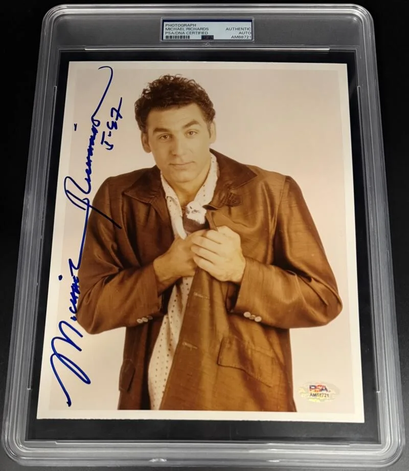 Michael Richards — Michael Richards Seinfeld Signed Autograph PSA/DNA COA Encapsulated 8x10 Photo B