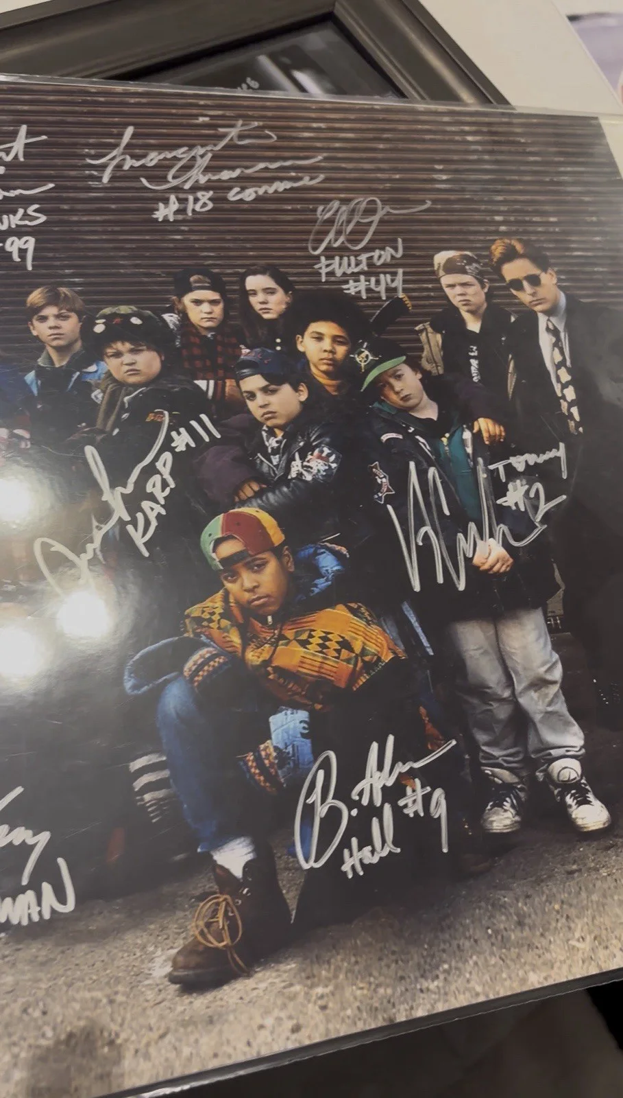 "The Mighty Ducks" 16x20 Signed Photo by 9 Cast members Multiple Insc (JSA), image 4