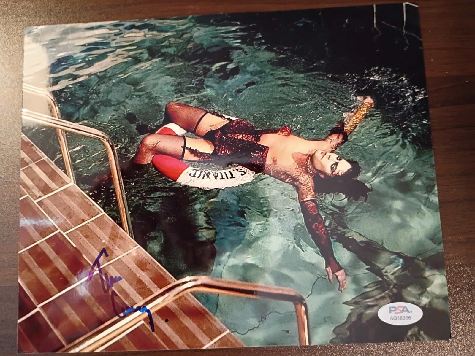 Tim Curry — TIM CURRY Signed Autographed 8x10 Photo from ROCKY HORROR PICTURE SHOW..PSA/DNA