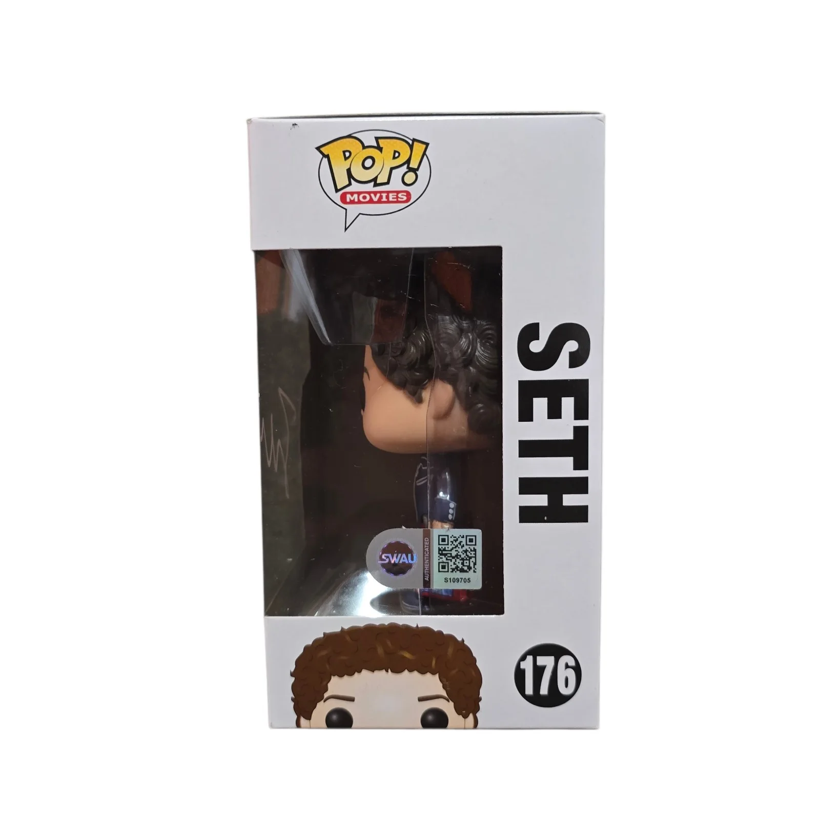 Jonah Hill — Jonah Hill Signed Seth Funko 176 Superbad SWAU Authenticated RARE, изображение 2