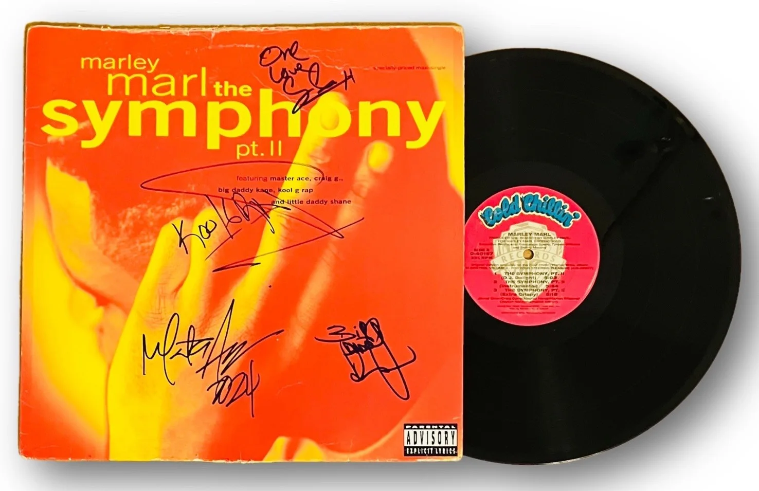 The Symphony Vinyl Set Signed Big Daddy Kane/Kool G Rap/Masta Ace/Craig G RARE, изображение 5