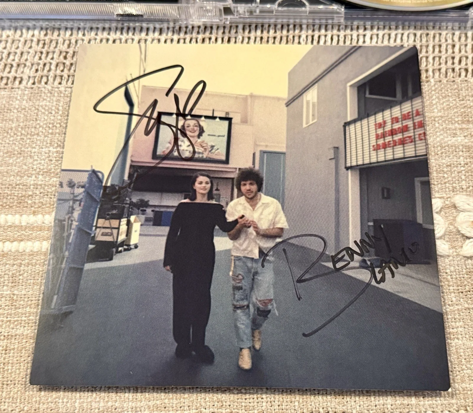 SIGNED Selena Gomez Benny Blanco I Said I Love You First CD Autograph Brand New, image 2