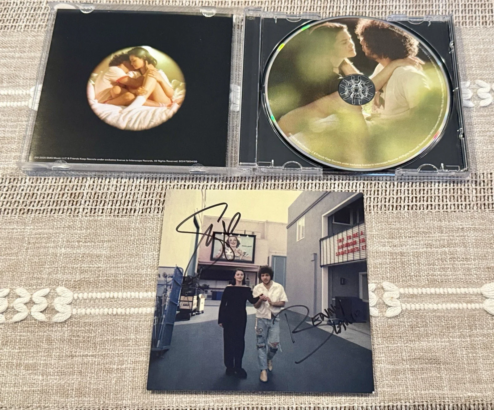 SIGNED Selena Gomez Benny Blanco I Said I Love You First CD Autograph Brand New, image 3