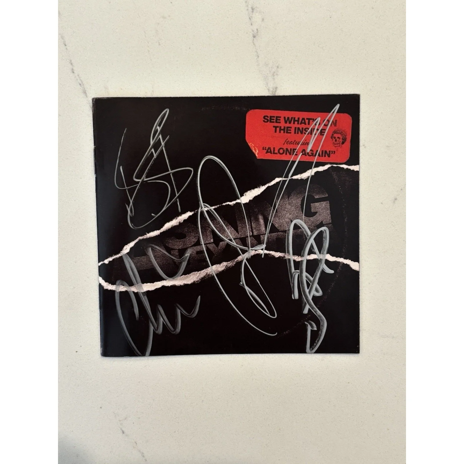 Asking Alexandria Signed Autographed CD See What's On The Inside #1, image 2