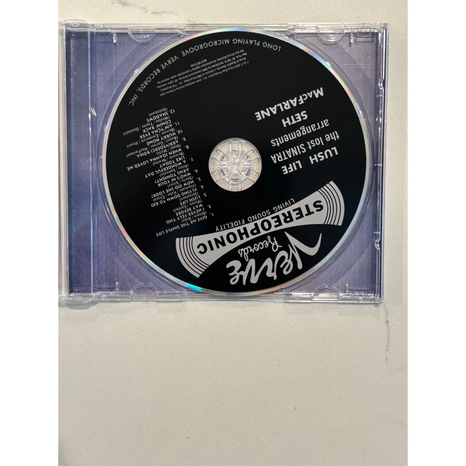 Seth MacFarlane Signed CD Insert - Lush Life - The Lost Sinatra Arrangements #3, image 5