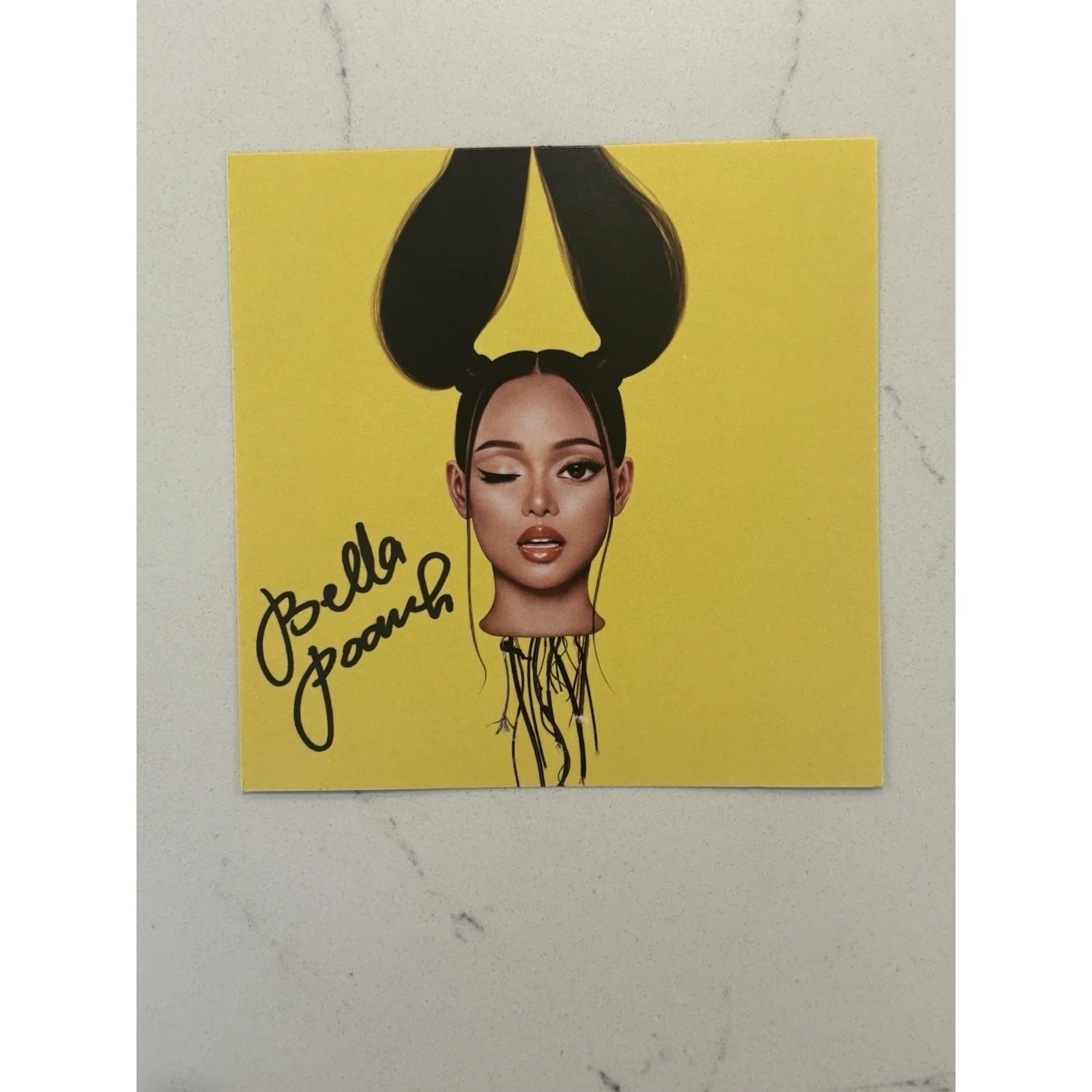 BELLA POARCH DOLLS EP CD W/ SIGNED ART CARD AUTOGRAPH #2, image 2