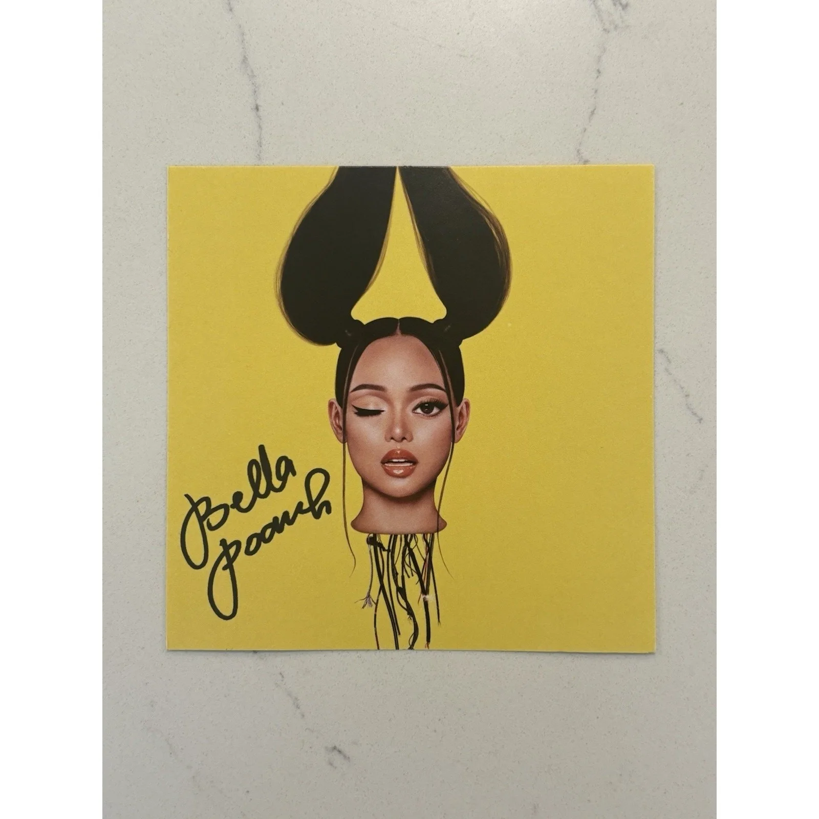 BELLA POARCH DOLLS EP CD W/ SIGNED ART CARD AUTOGRAPH #2, image 3