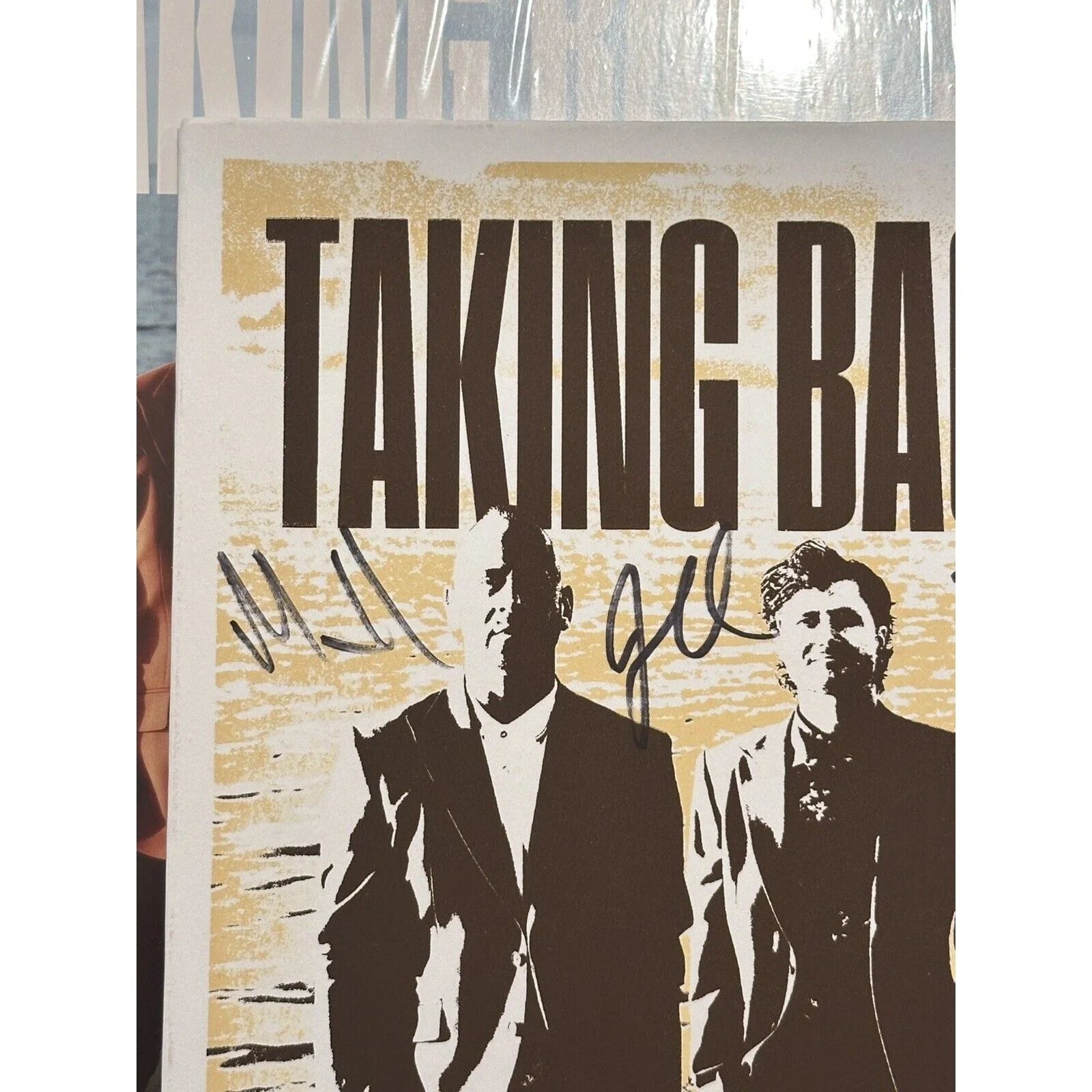 Taking Back Sunday - SIGNED vinyl 178/250 2023) - Juice marble Autographed, image 2