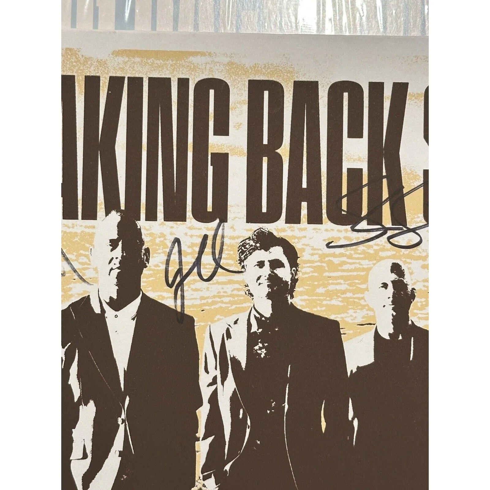 Taking Back Sunday - SIGNED vinyl 178/250 2023) - Juice marble Autographed, image 3