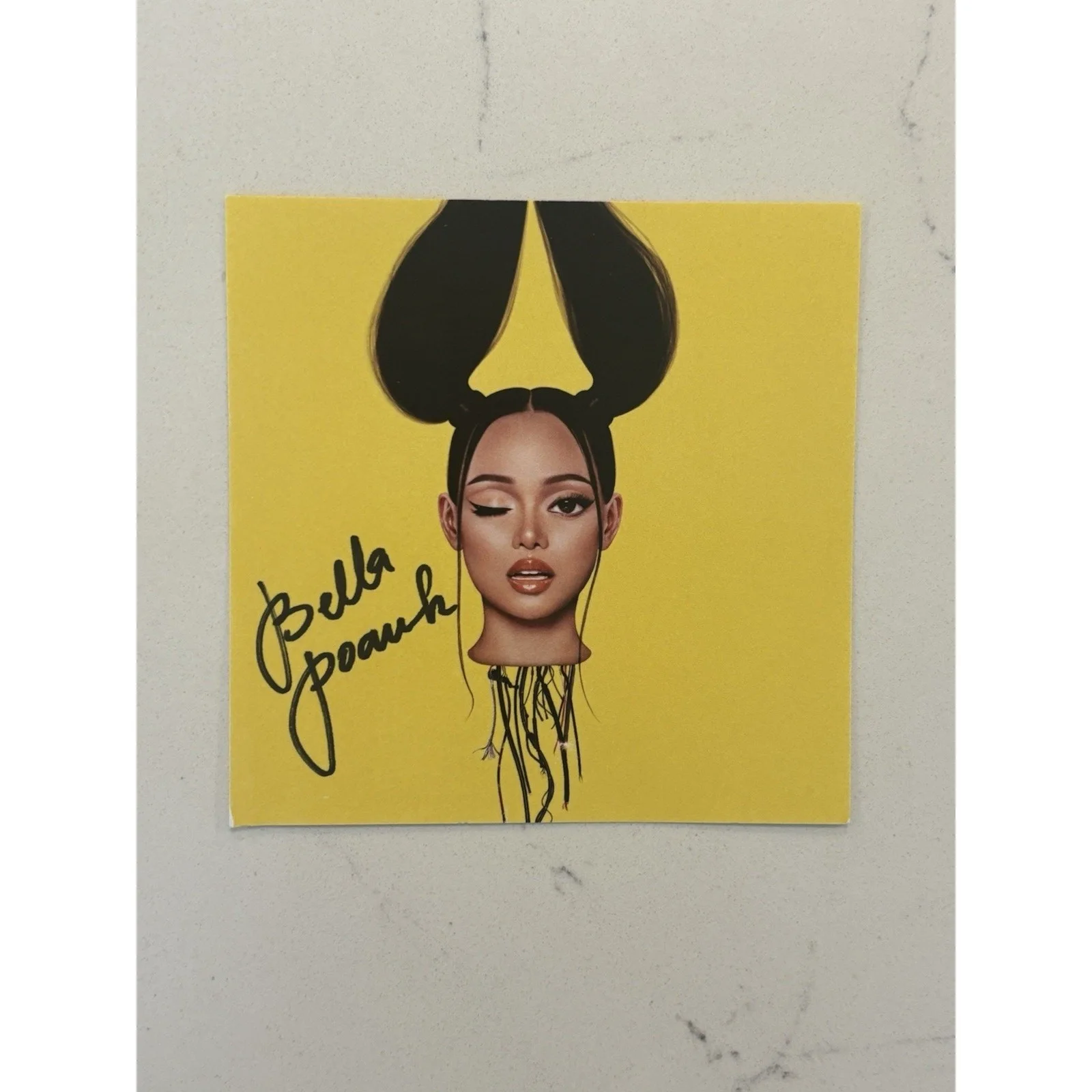 BELLA POARCH DOLLS EP CD W/ SIGNED ART CARD AUTOGRAPH #5, image 2