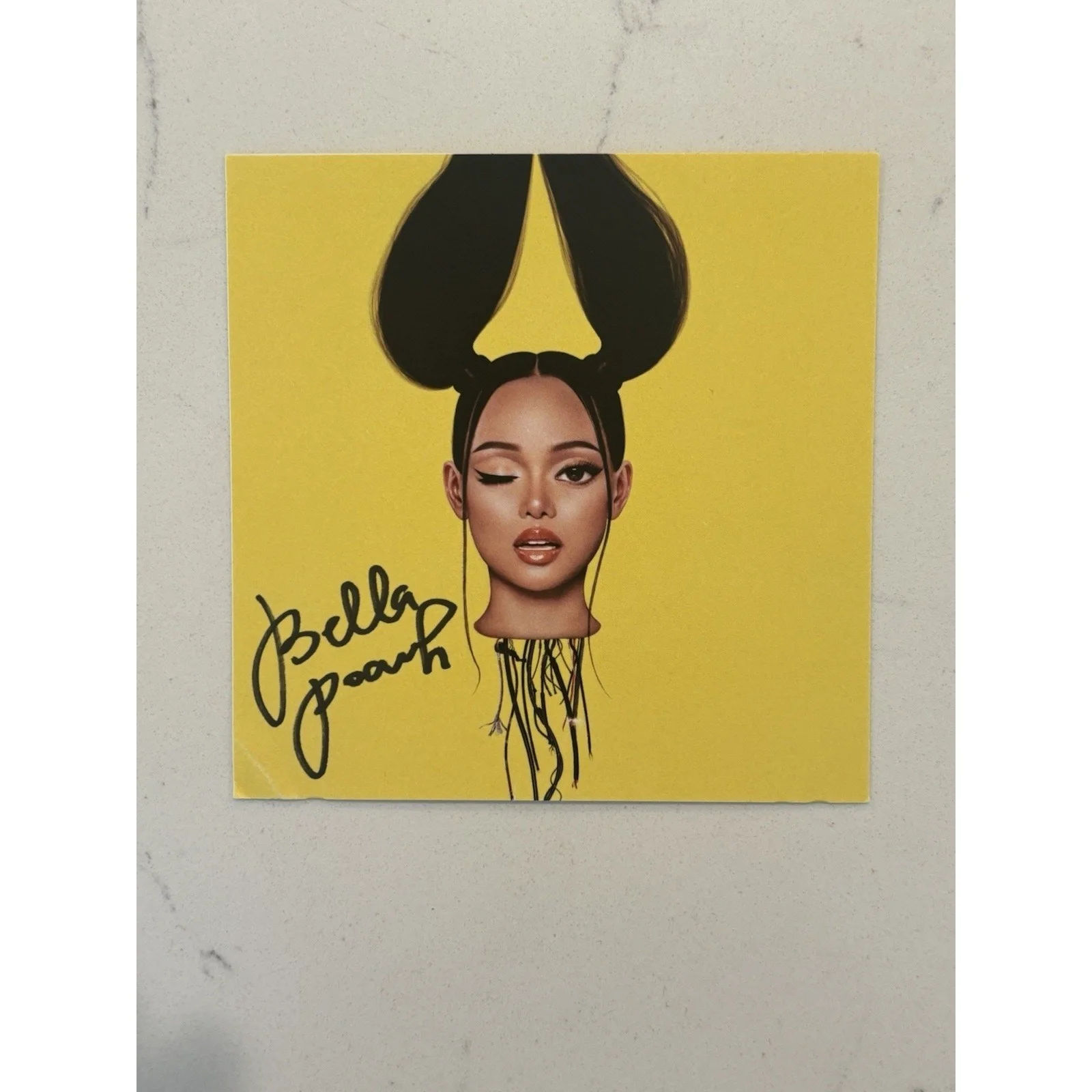 BELLA POARCH DOLLS EP CD W/ SIGNED ART CARD AUTOGRAPH #4, image 2