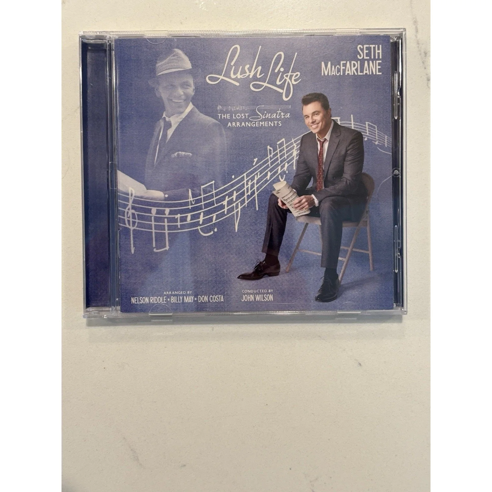 Seth MacFarlane Signed CD Insert - Lush Life - The Lost Sinatra Arrangements #1, image 4