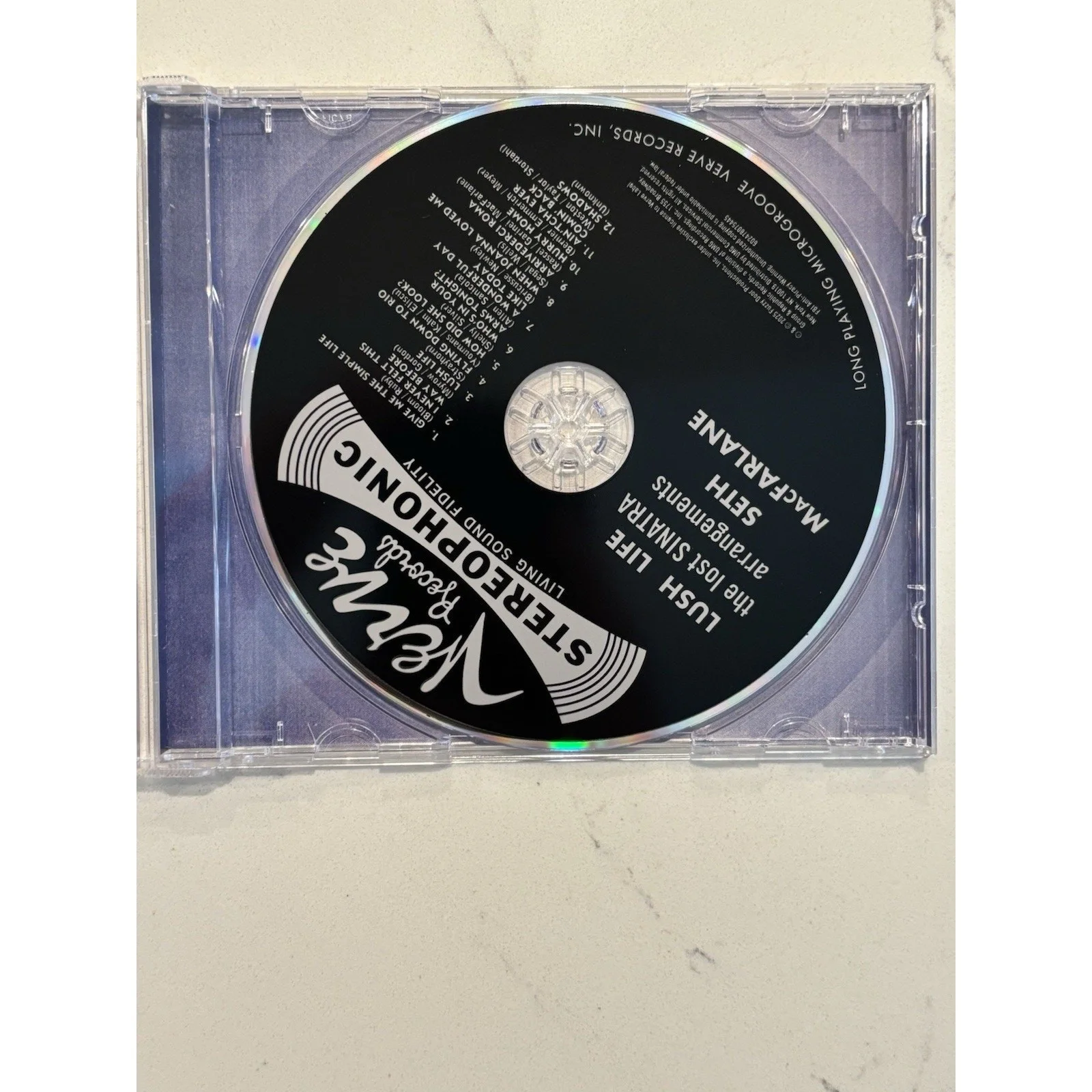 Seth MacFarlane Signed CD Insert - Lush Life - The Lost Sinatra Arrangements #1, image 5