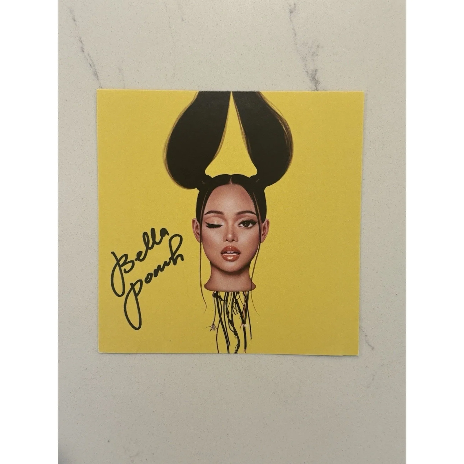 BELLA POARCH DOLLS EP CD W/ SIGNED ART CARD AUTOGRAPH #1, image 2