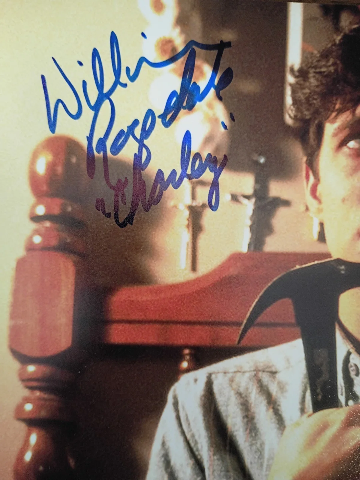 William Ragsdale — WILLIAM RAGSDALE Signed Autographed 8x10 Photo from FRIGHT NIGHT..JSA COA, image 3