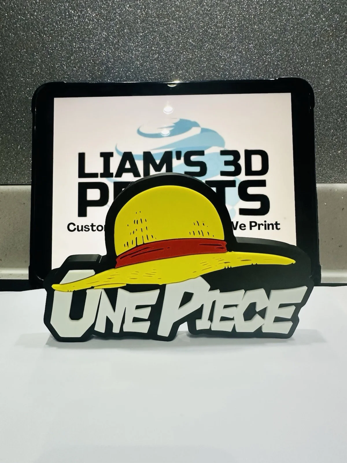 Decorative One Piece Onepiece Straw Hat logo Sign Display Anime Pops Jolly Roger, image 2