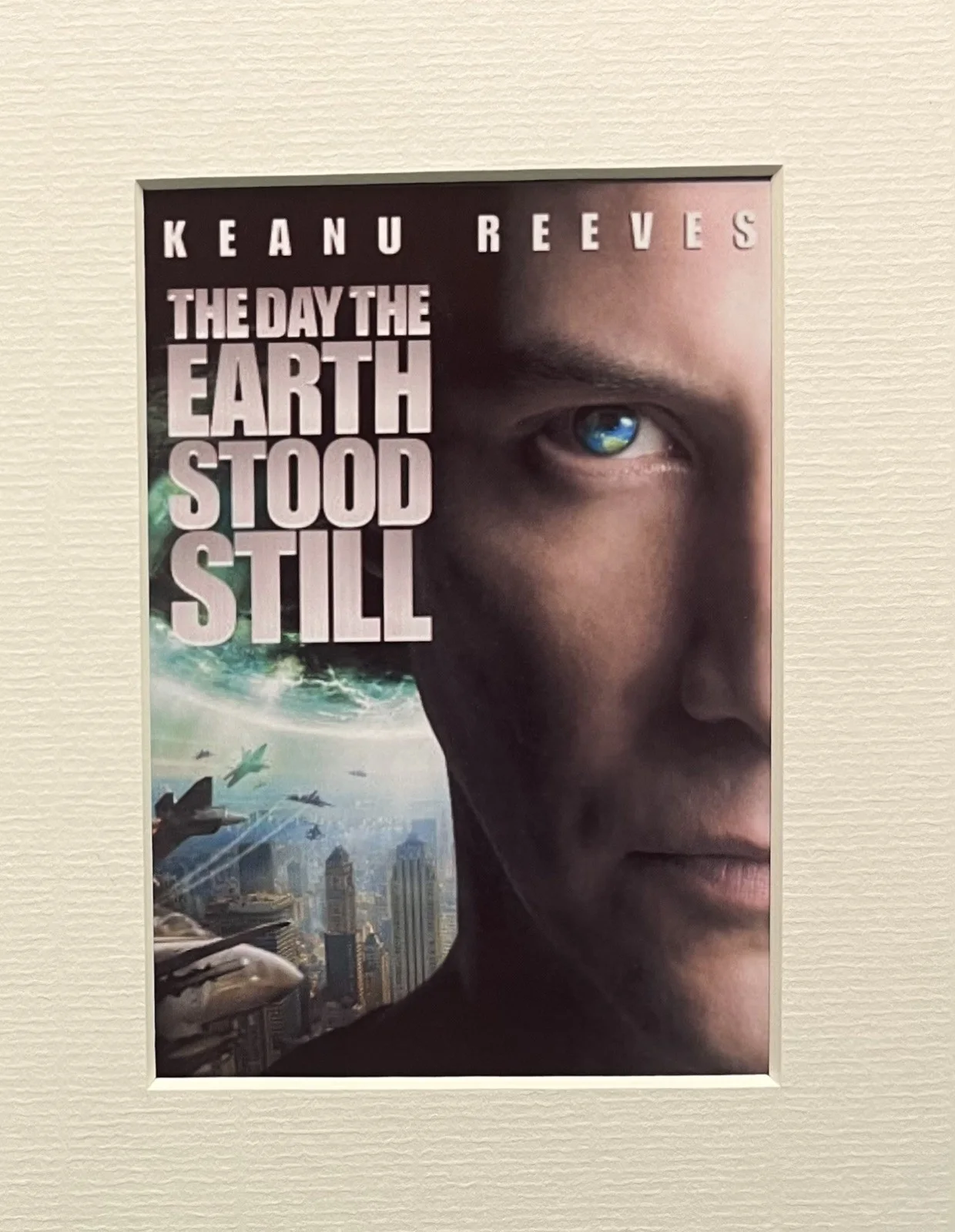 . THE DAY THE EARTH STOOD STILL. 35mm Film Cell Mounted Display, изображение 2
