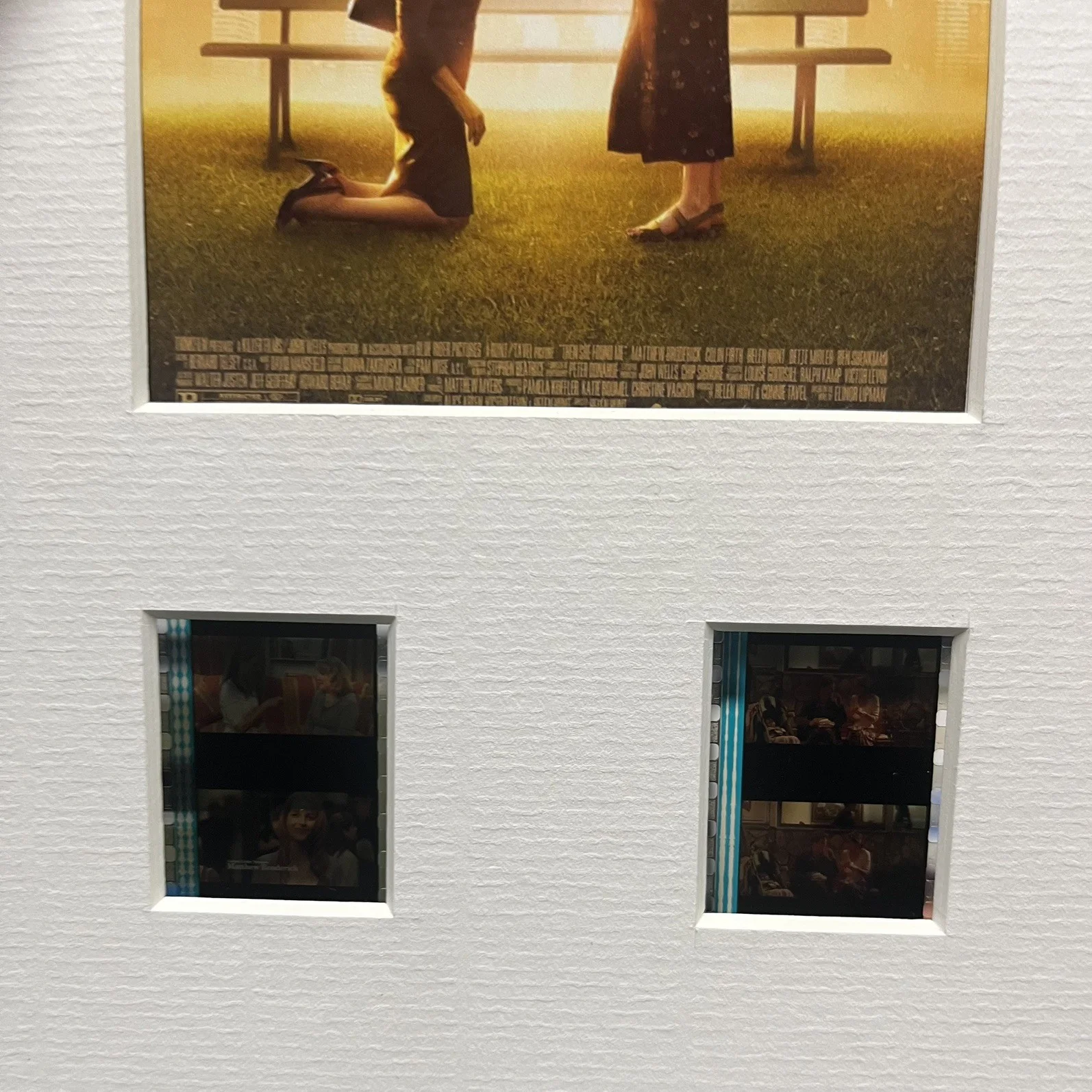 THEN SHE FOUND ME . 35mm Film Cell Mounted Display, image 3