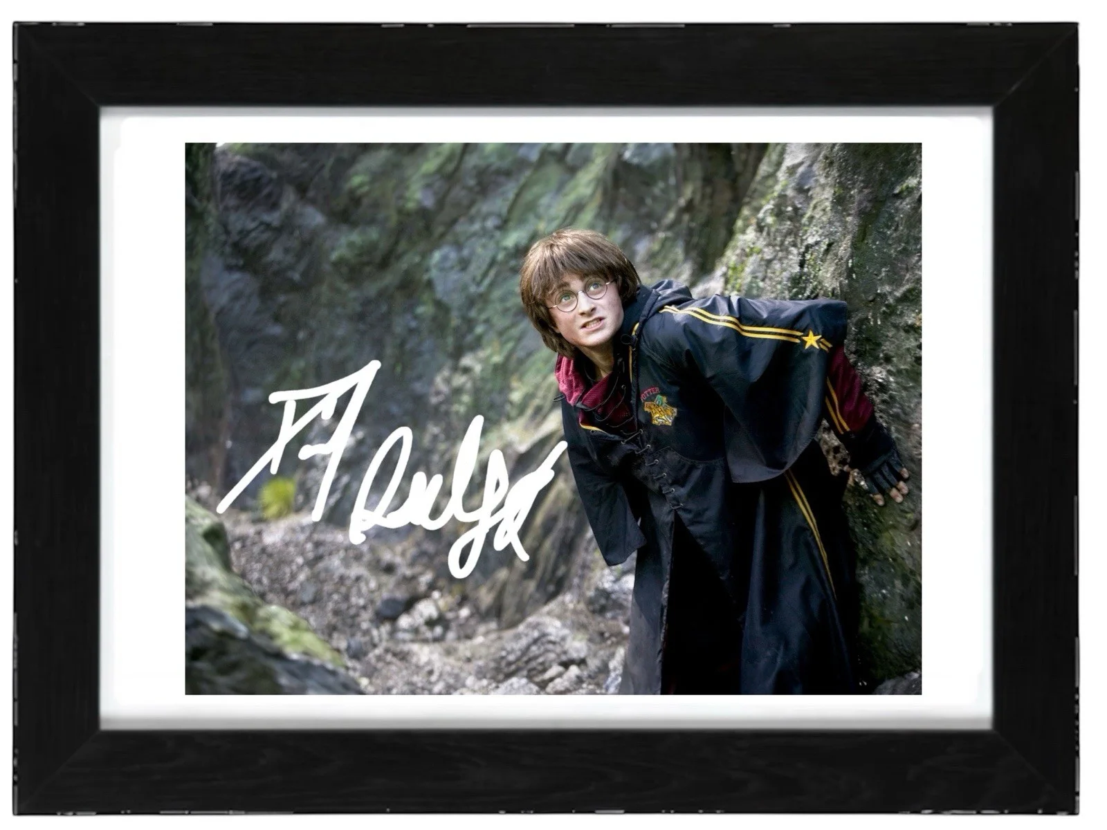 Daniel Radcliffe Signed Autograph PHOTO Pre Print 6x4/A4/ Framed Harry Potter, изображение 2