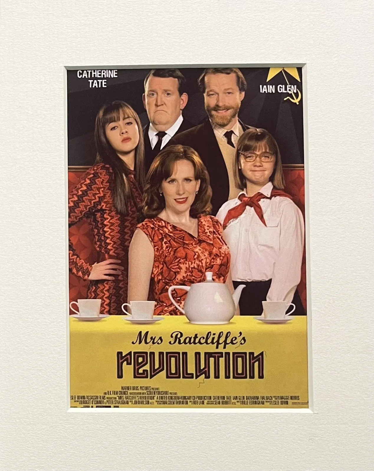 MRS RADCLIFFE’S. REVOLUTION. 35mm Film Cell Mounted Display, image 2