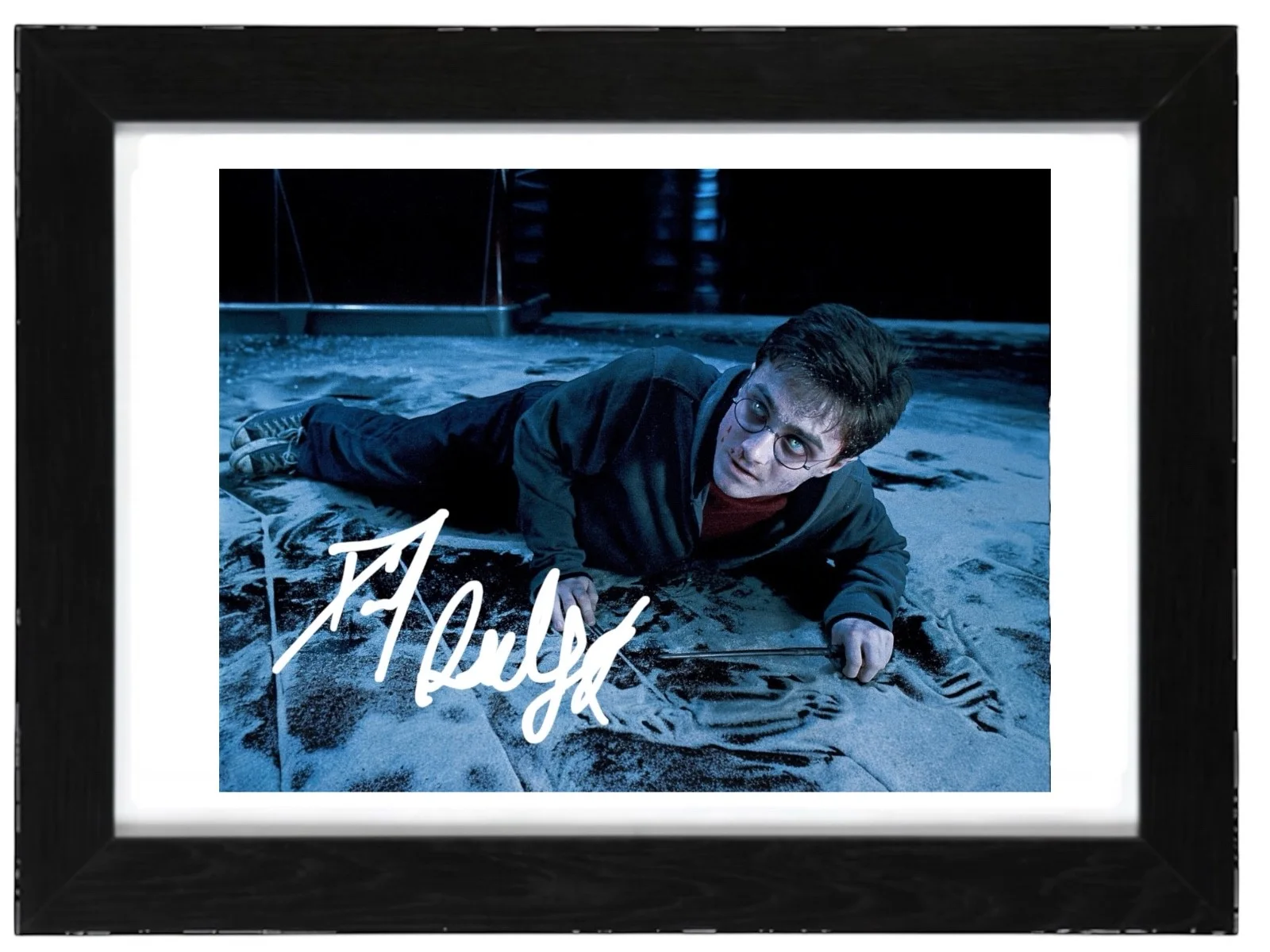 Daniel Radcliffe Signed Autograph PHOTO Pre Print 6x4/A4/ Framed Harry Potter, изображение 3