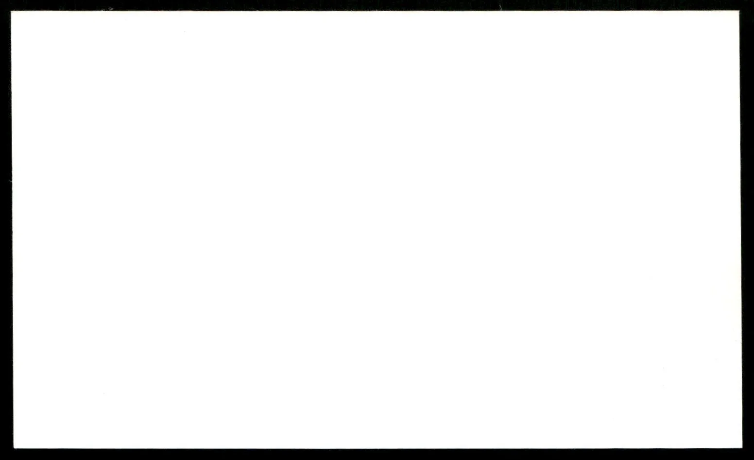 Actor Raymond Burr Signed Index Card Auto -Rare Autograph, image 2